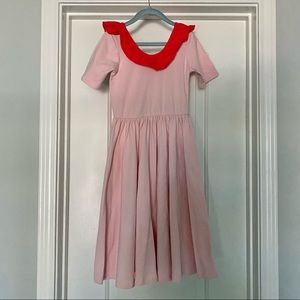 Alice & Ames- Plum Dress in Two Tone